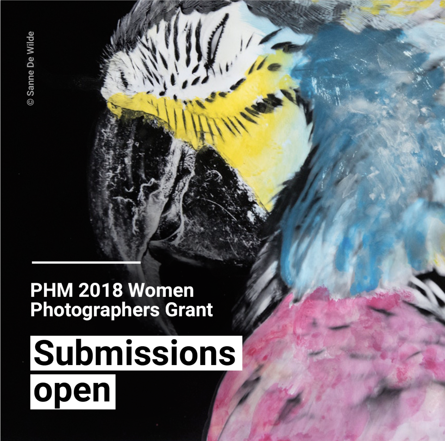 PHM 2018 Women Photographers Grant - logo