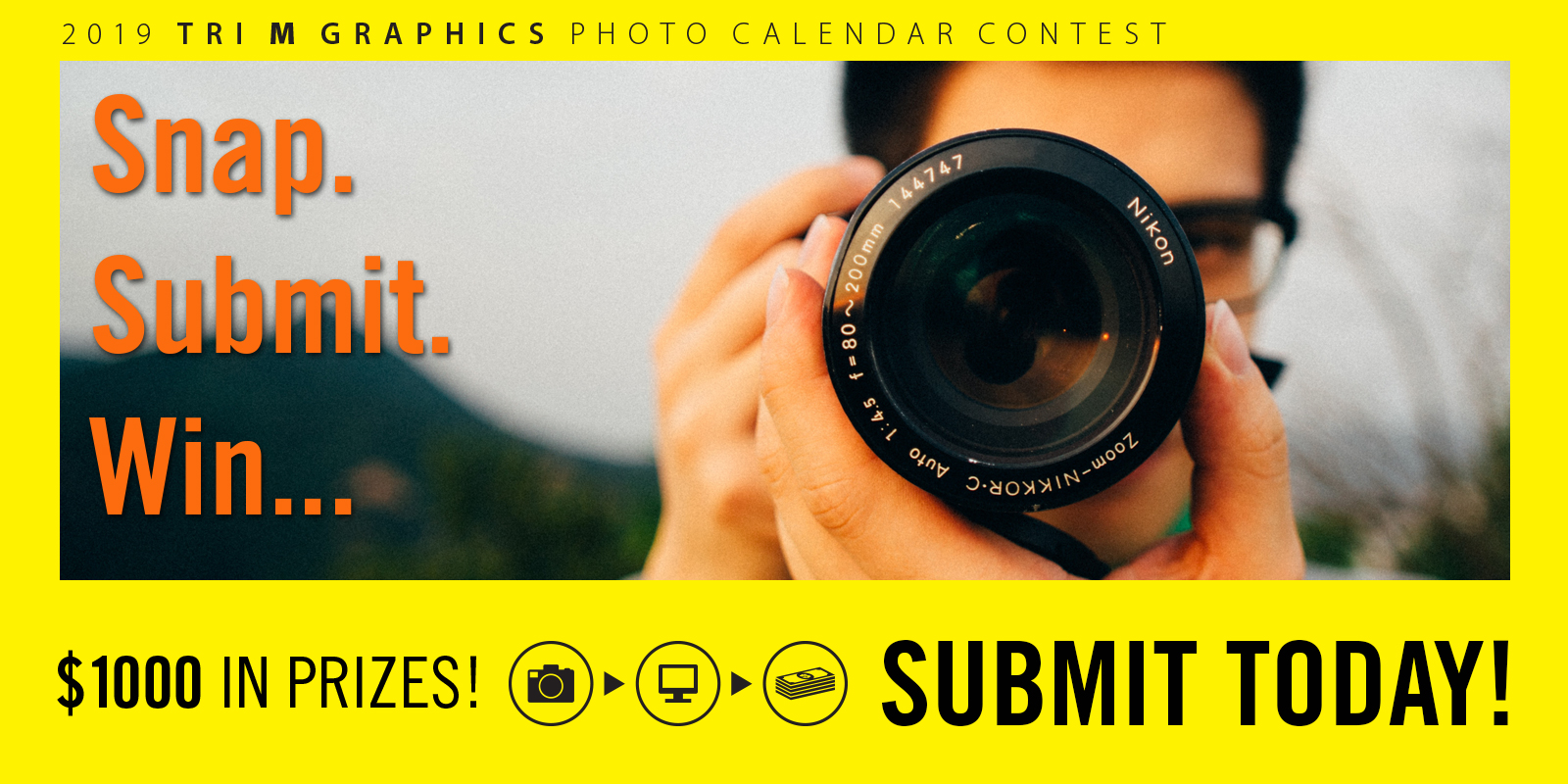 Tri M Graphics 25th Annual Photo Calendar Contest - logo