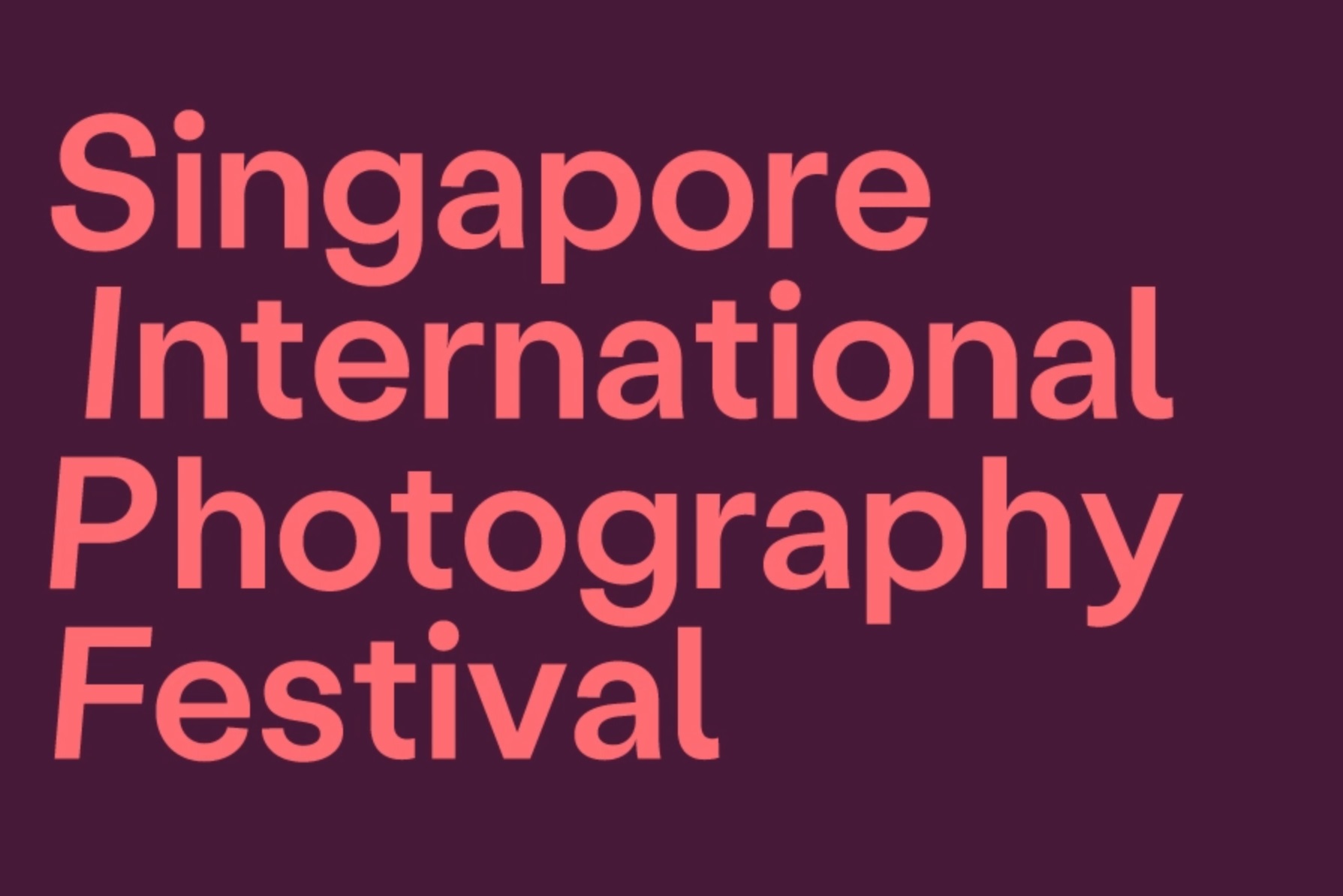 8th SIPF 2022 Singapore International Photography Festival - logo