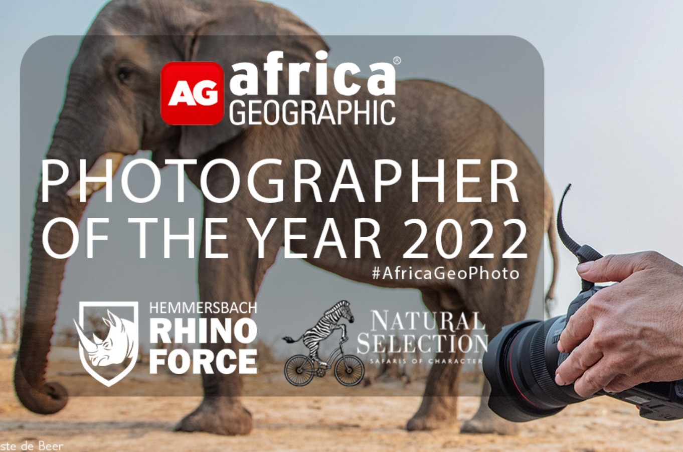 Africa Geographic Photographer of the Year 2022 - logo