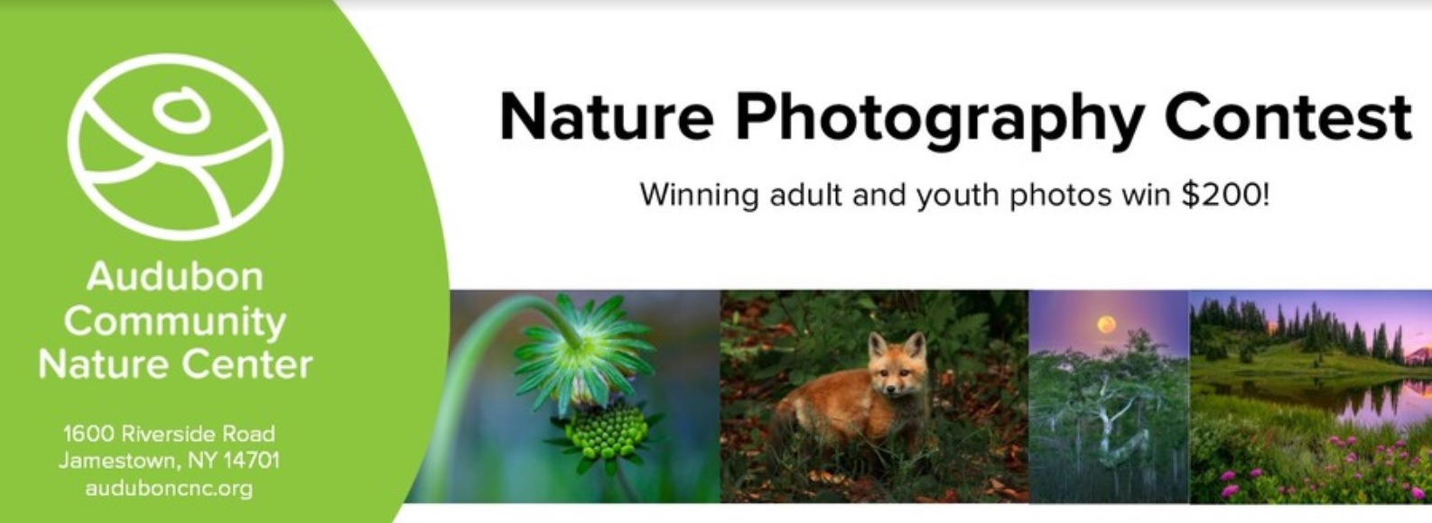 Audubon Community Nature Center 2022 Nature Photography Contest - logo