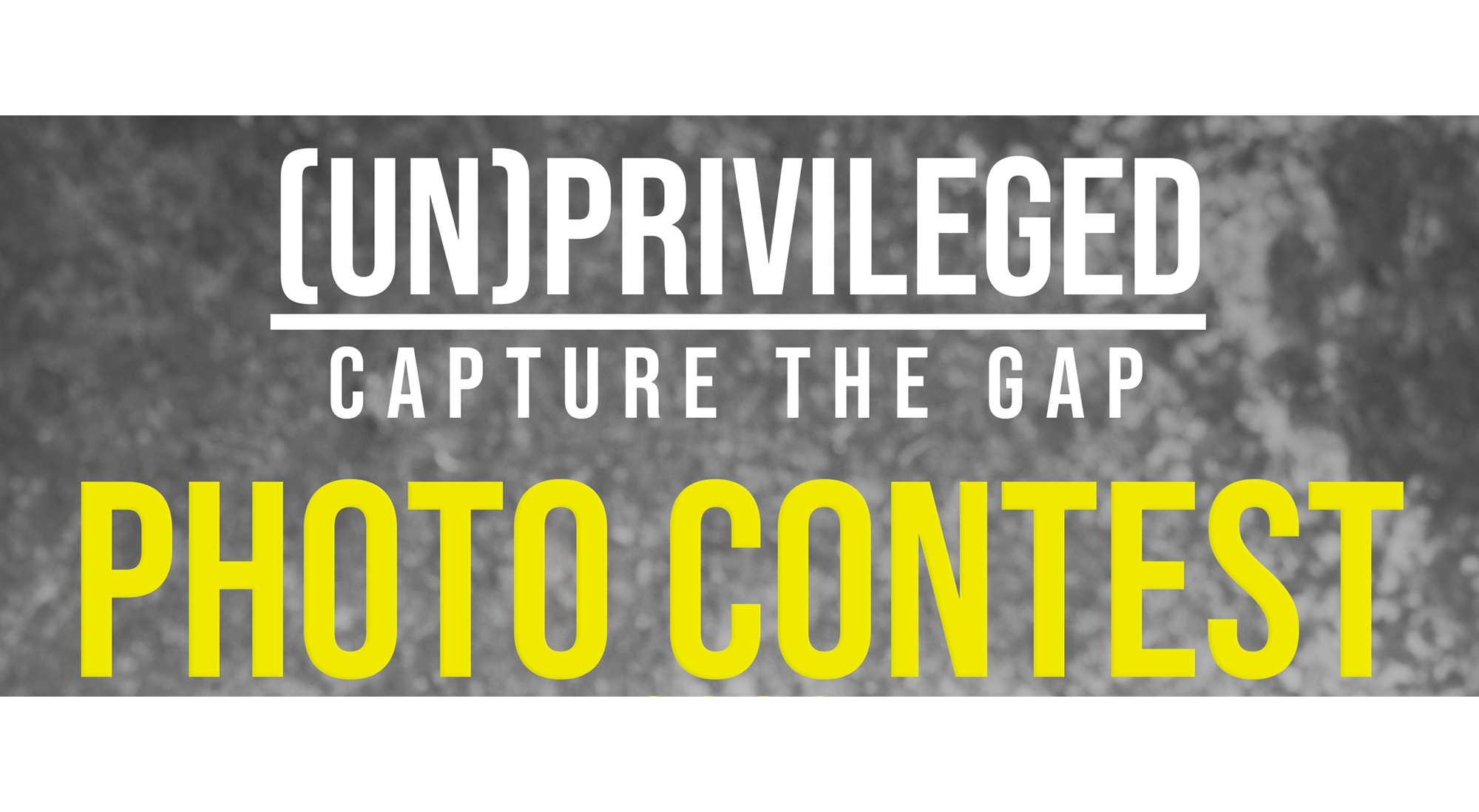 (UN)PRIVILEGED Photo Contest - logo