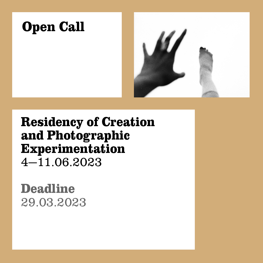 Open Call Residency of Creation and Photographic Experimentation 2023 - logo