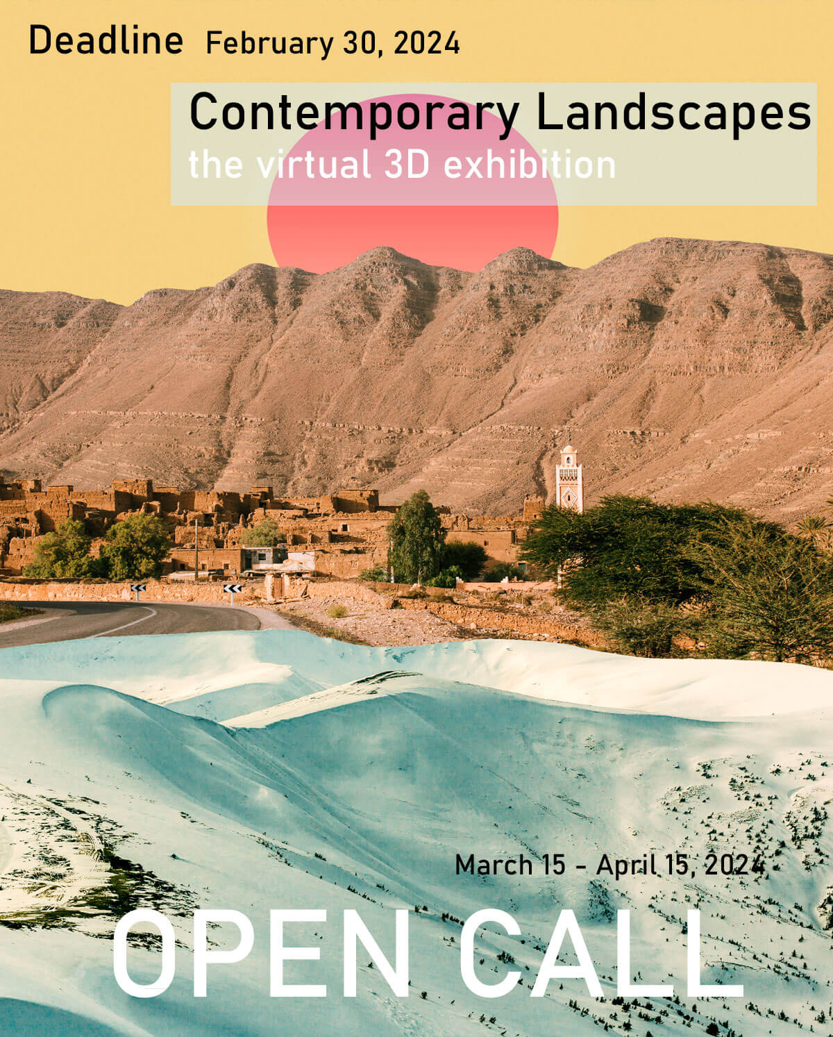 Contemporary Landscapes  the virtual 3D exhibition - logo