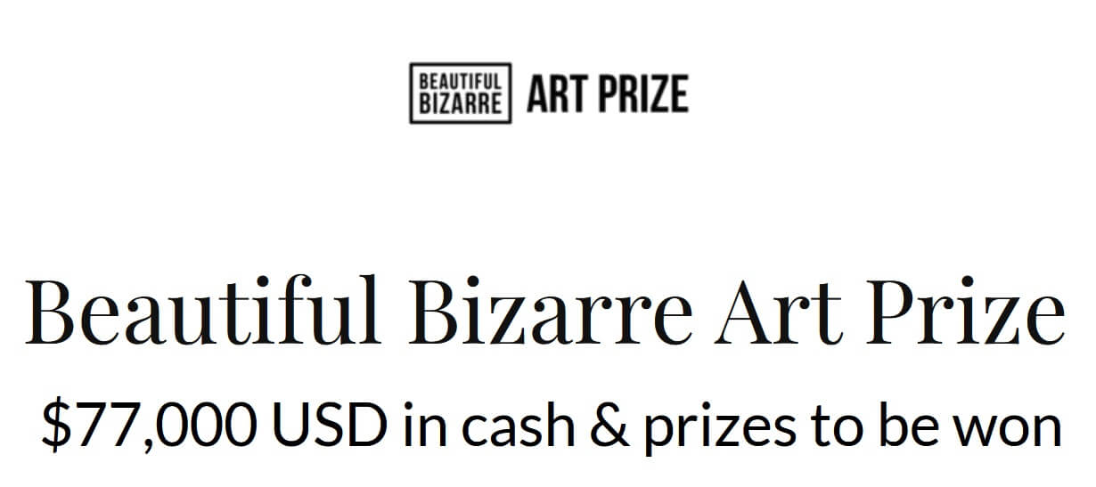 Beautiful Bizarre Art Prize 2025 - logo