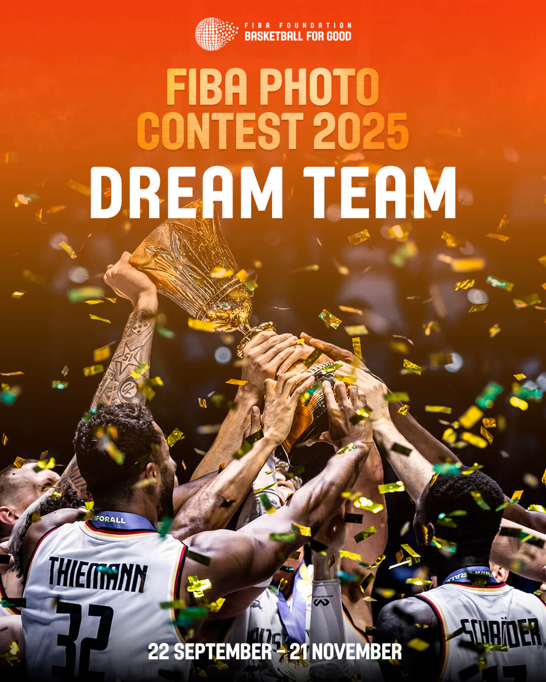 FIBA Photo Contest 2025 – Dream Team - logo