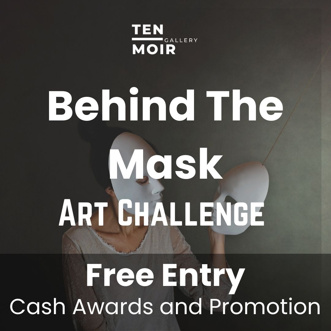 BEHIND THE MASK | Monthly Art Challenge (Early Bird: Free Entry) - logo