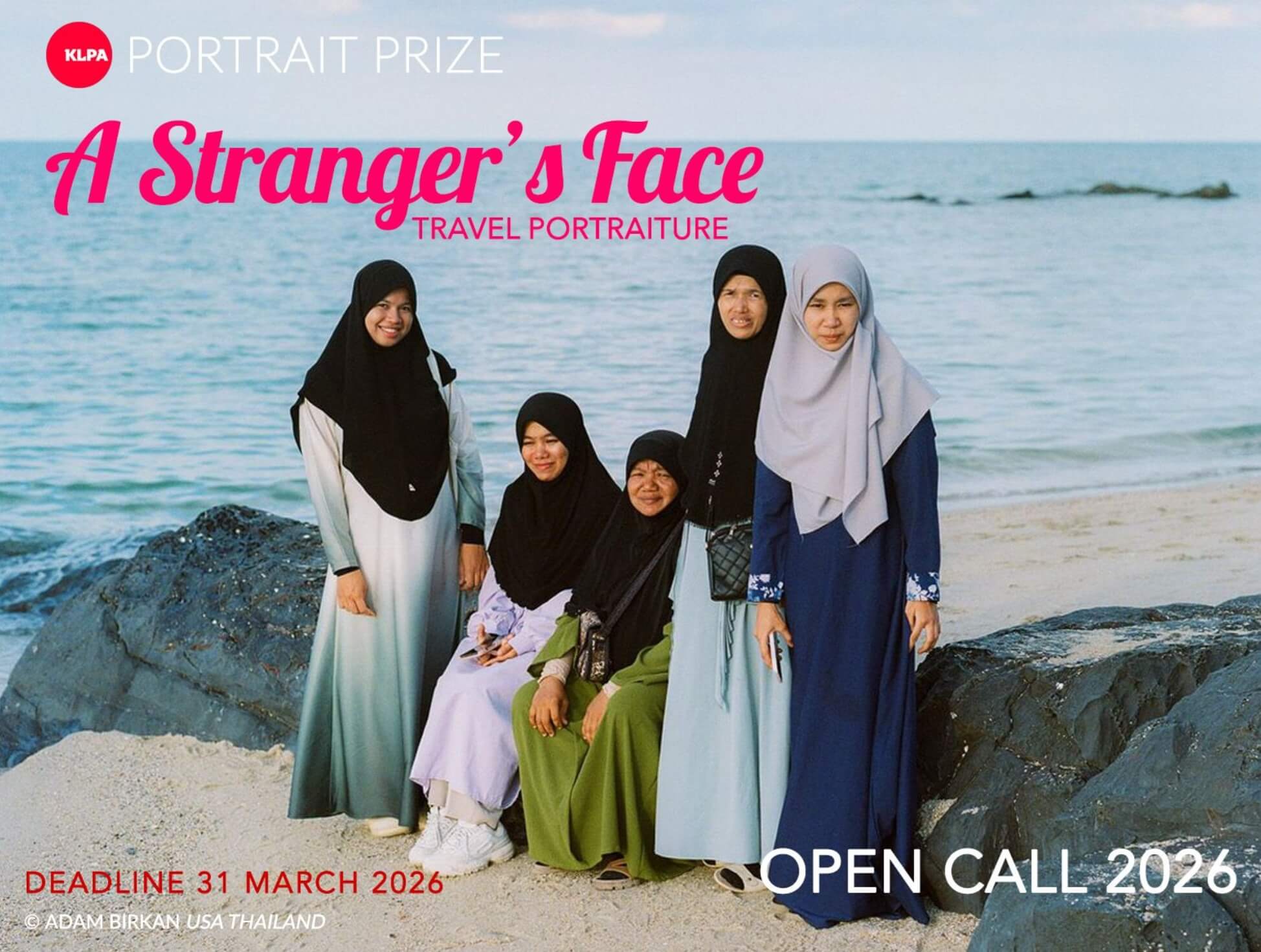 KLPA 2026 Portrait Prize: A Stranger’s Face – Travel Portraits - logo