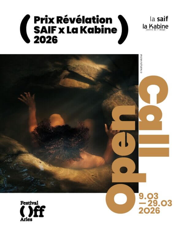 Prix Révélation SAIF x La Kabine 2026 - logo