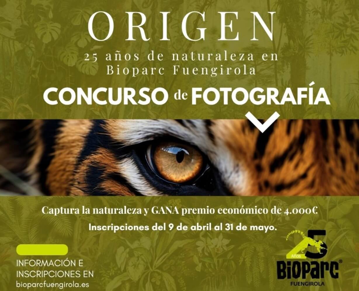 25 Years of nature at Bioparc Fuengirola - logo