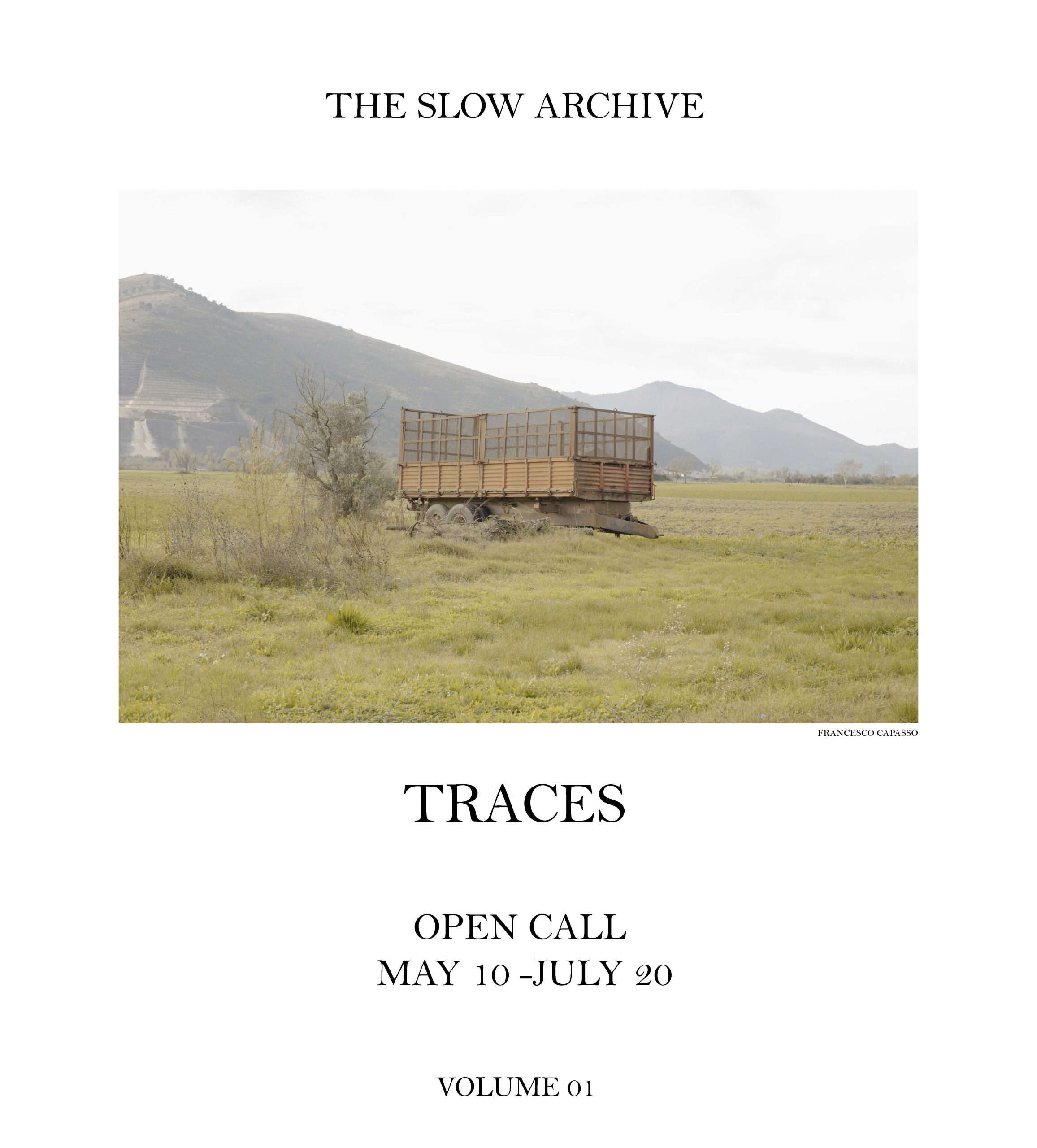 The Slow Archive / Open Call Traces / Volume 01 - logo