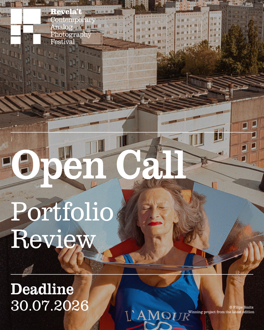 Revela’T PORTFOLIO REVIEW 2026 - logo