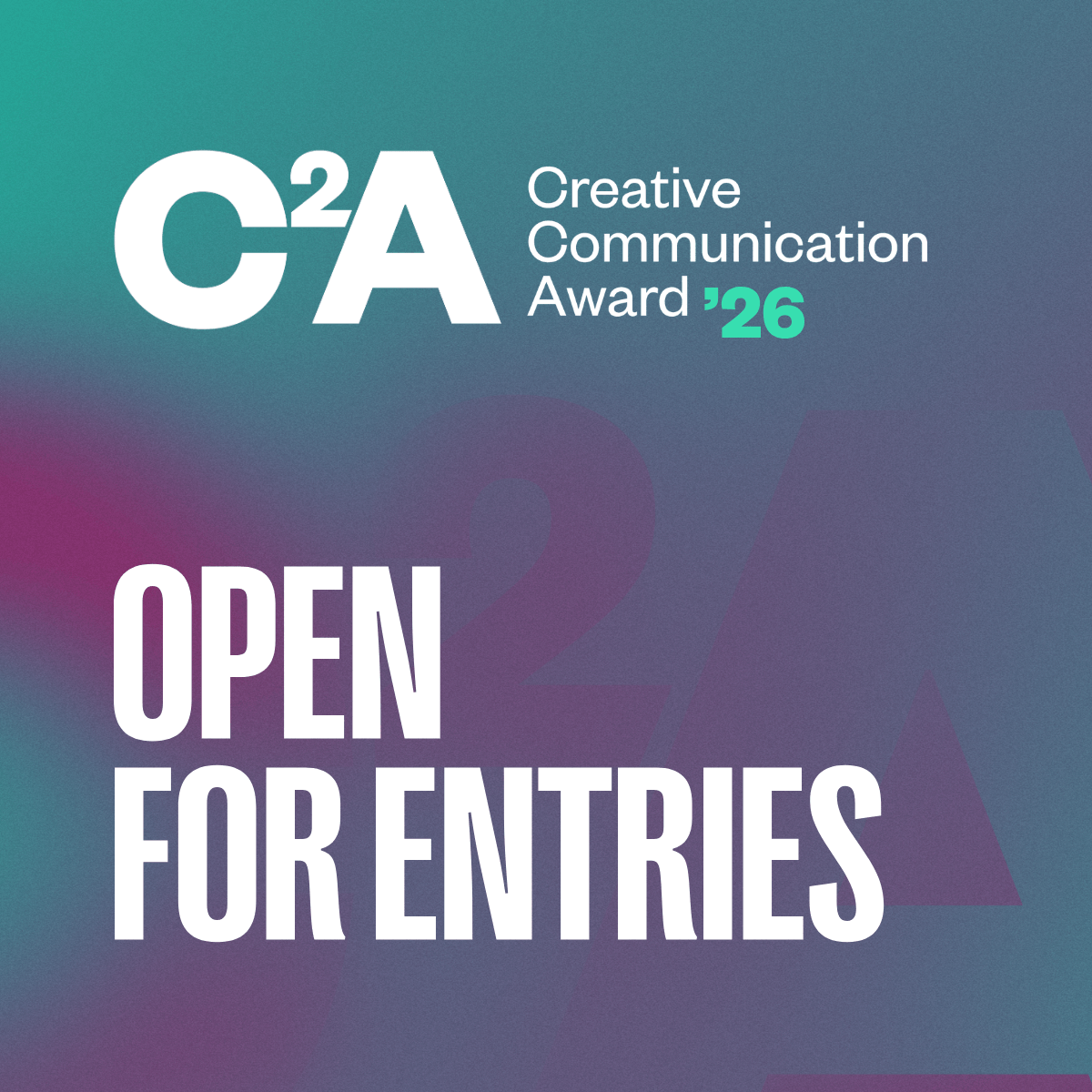 Creative Communication Award (C2A) 2026 Photography Awards - logo