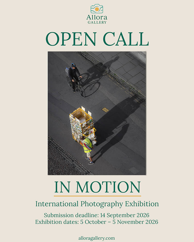 “In Motion” A Curated International Photography Exhibition - logo