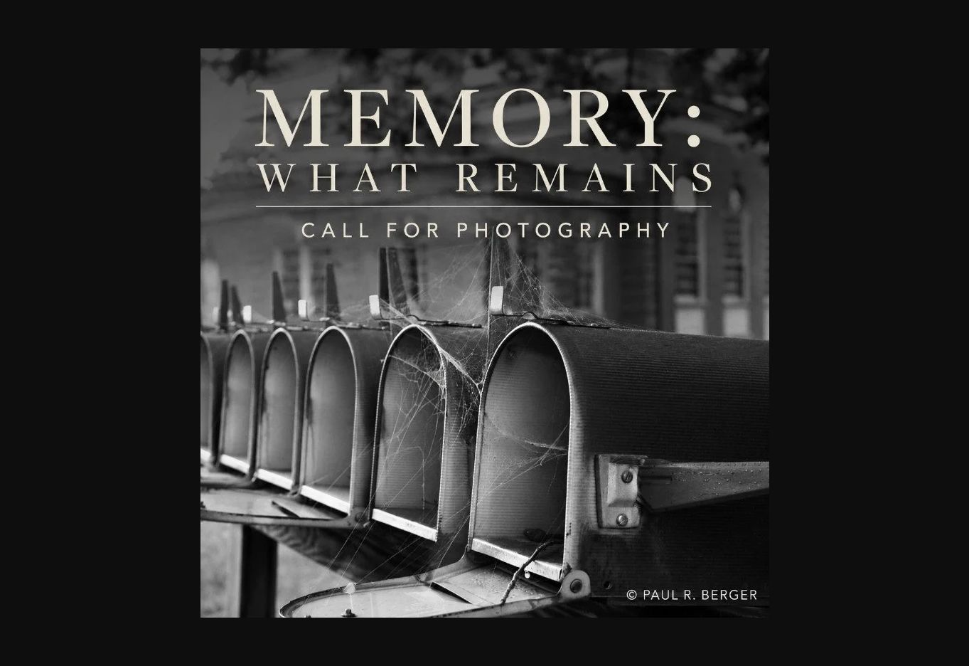 Memory: What Remains | International Photography Open Call - logo
