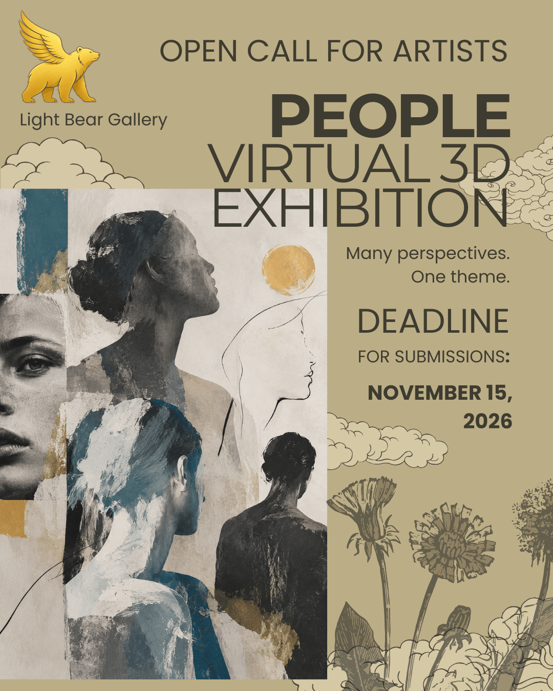 PEOPLE – Virtual 3D Exhibition - logo