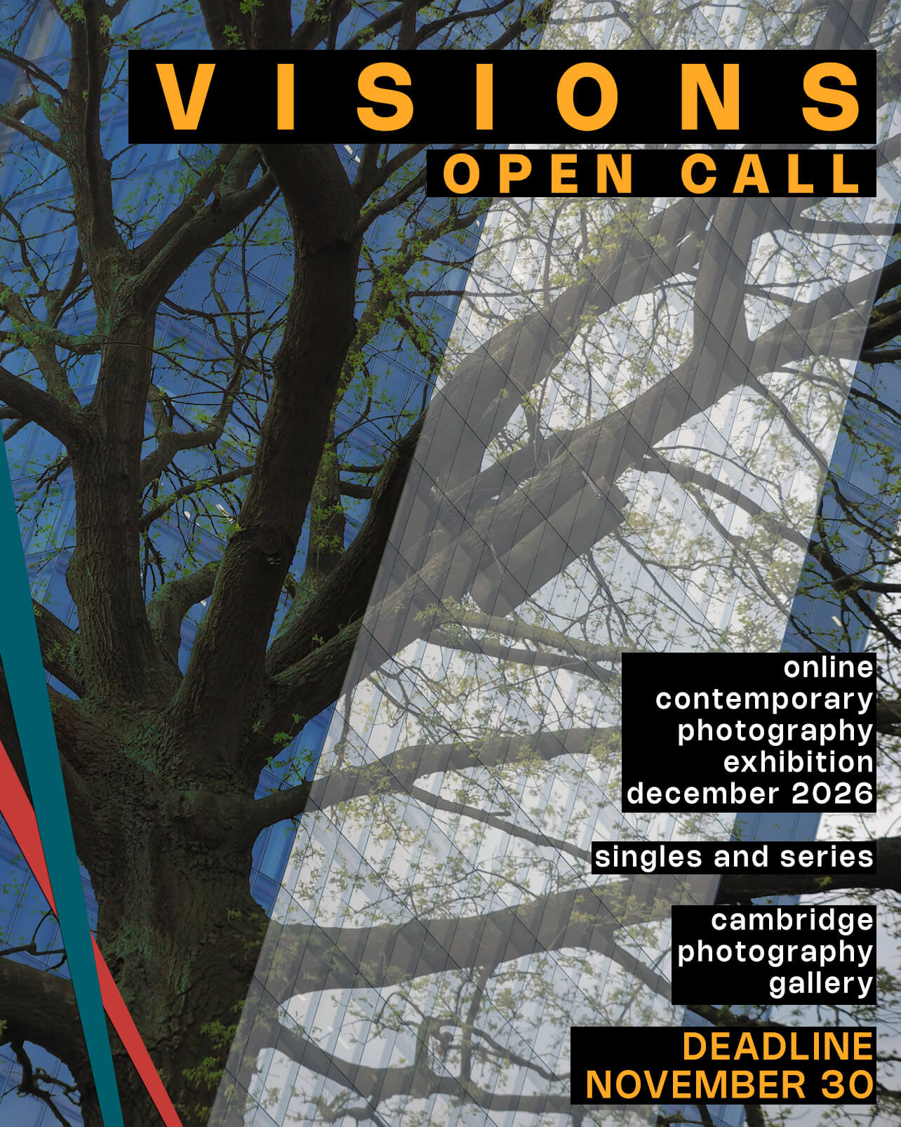 VISIONS – online photography exhibition – OPEN CALL - logo